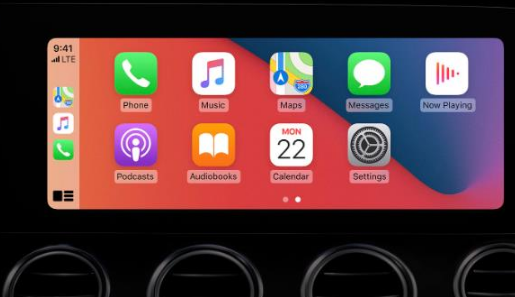 龙江apple维修网点分享如何将iPhone连接到CarPlay 